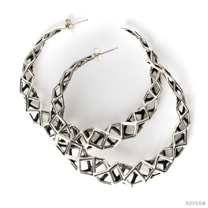 CUBIHOOP - Oorbellen - Sterling zilver