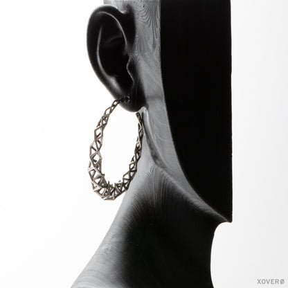 CUBIHOOP - Boucles d'oreilles - Argent Massif