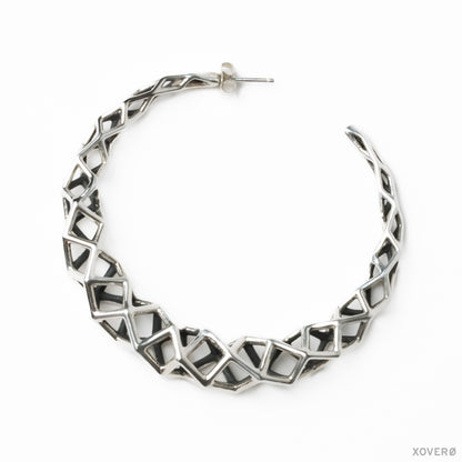 CUBIHOOP - Oorbellen - Sterling zilver