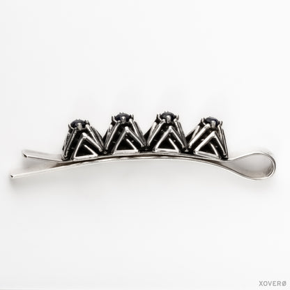 DOXOSTONE BOBBY - Bobby Pin - Sterling zilver en saffier