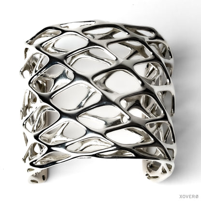 GALAXIE - Bracelet imprimé en 3D - Argent Sterling