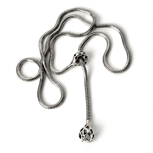 OLARIAT - Lariat Necklace - Sterling Silver