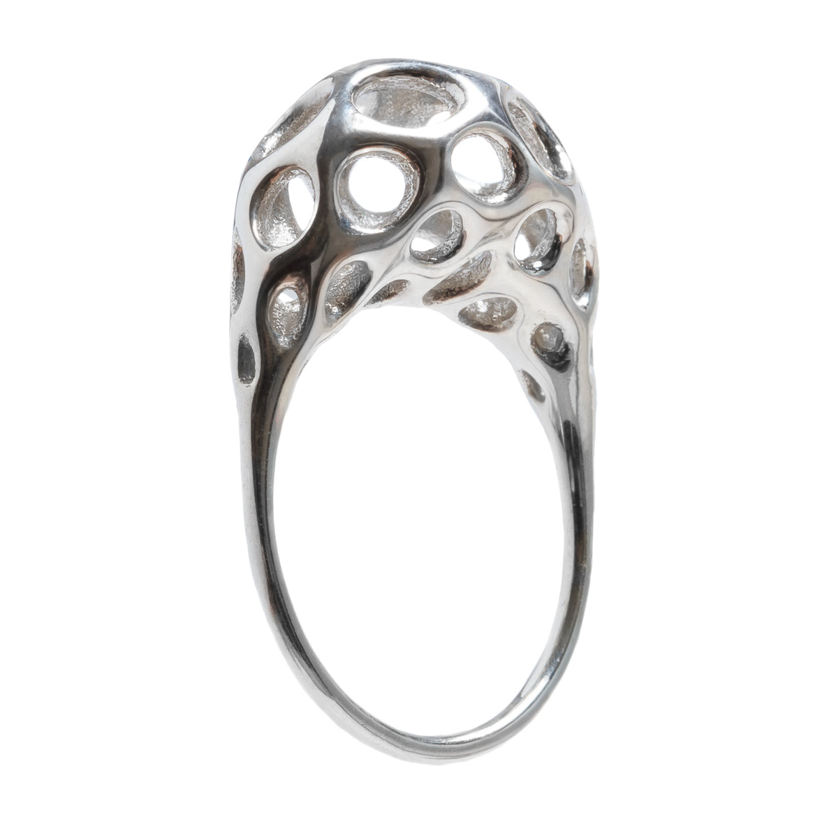 ORPHEUS - 3D-geprinte ring - Sterling of verguld